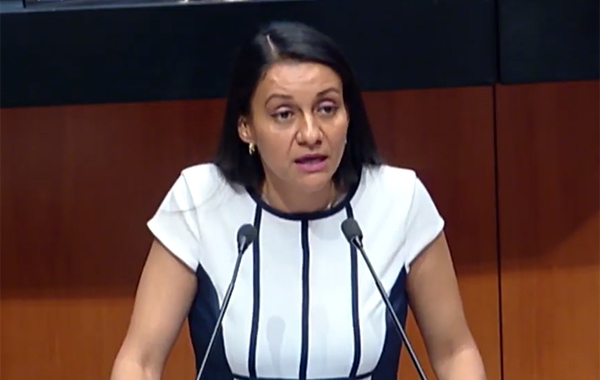 Senadora Gabriela Benavides Cobos