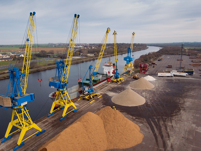 Ports de Normandie (France) l’union de trois ports au service du