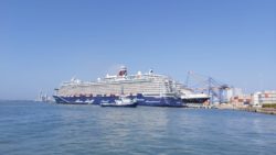 cruise boat in Cartagena, Colombia