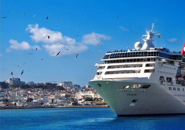 Navire de croisière à Tanger