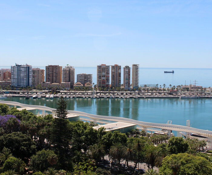 Waterfront of Malaga