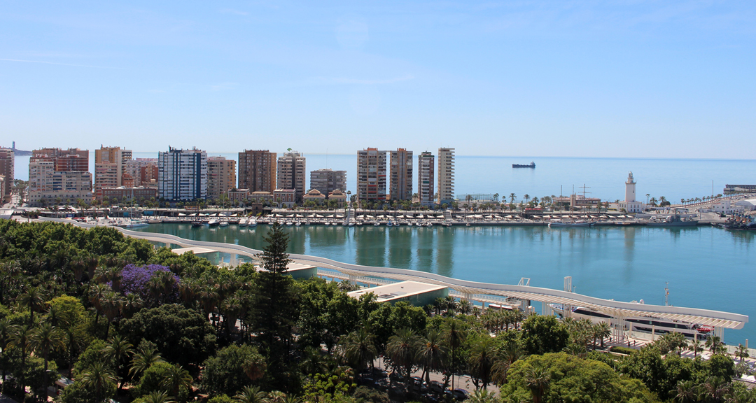 Waterfront of Malaga