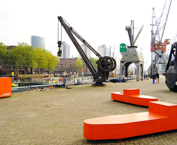 Rotterdam waterfront, maritime museum,. heritage