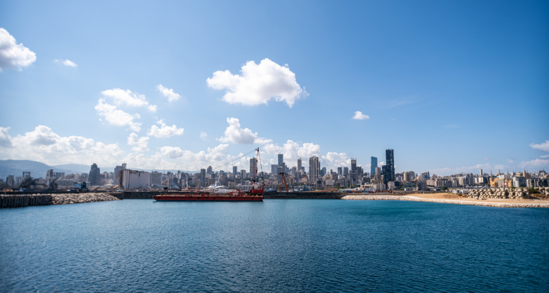 picture of Beirut from the sea