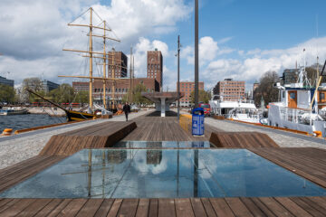 Oslo Haven. Port promenade