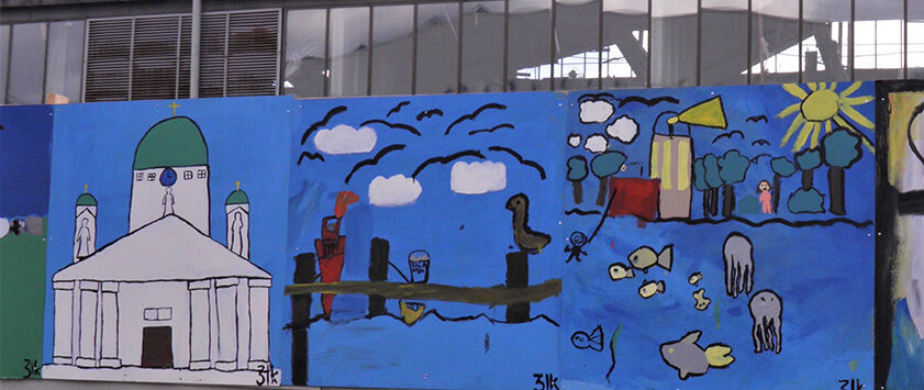 Children's Port Painting in Helsinki