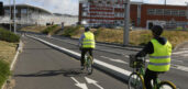 Andar en bicicleta en las ciudades portuarias francesas y neerlandesas