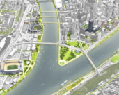 Riverlife y Evolve Environnement-Architecture premiadas por Plan Maestro del frente costero de Pittsburg