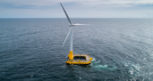 Video – a floating 110 metre wind turbine deployed in Bilbao (Spain)