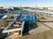 La nueva plaza de Tallin conecta la ciudad con el frente costero