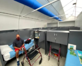 Port of LA continues to host a homeless shelter