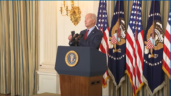 President Biden congratulated stakeholders of the West Coast port worker agreement.