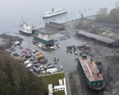 Tensions autour d’un site de déconstruction navale en Colombie-Britannique