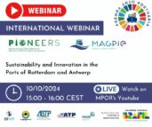 L’AIVP organise un webinaire sur les projets Magpie et Pioneers en coopération avec le ministère brésilien des Ports et des Aéroports