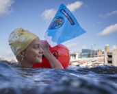 Las ciudades fluviales organizan eventos de natación