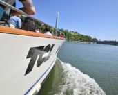 Electric shuttle boats serving city centers