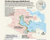 Restaurar la costa de South Baltimore con la Iniciativa de Resiliencia Middle Branch