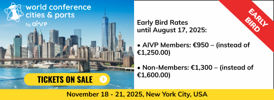Port City Insights: This weekly strategic monitoring service on City Port news is reserved for you as a member of the AIVP