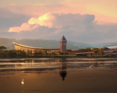 Homenaje a la industria naval y arquitectura resiliente: el nuevo centro de congresos de Ruan