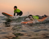 El cambio climático amenaza la economía del surf de Santa Cruz  