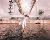 HAROPA PORT celebra el Año Nuevo con una danza poética en el puerto